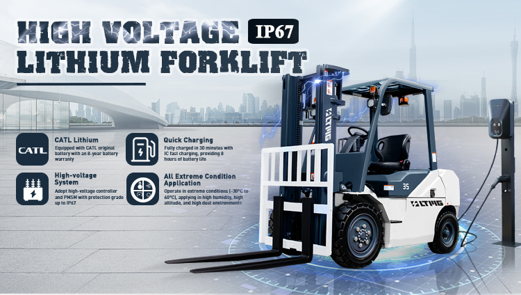High Voltage Lithium Forklift
